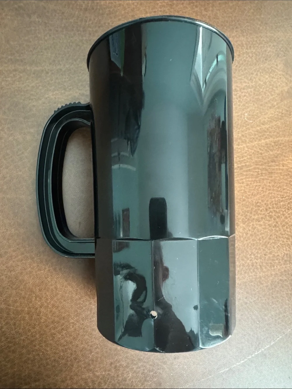 Purdue Volleyball Black Travel Mug
